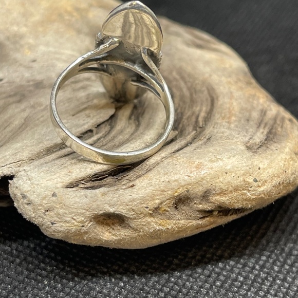 Sterling Silver Abalone Ring - Picture 5 of 7